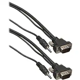 Comprehensive - 15' Pro AV/IT Series Micro VGA HD15 Plug w/3.5mm Audio Cable