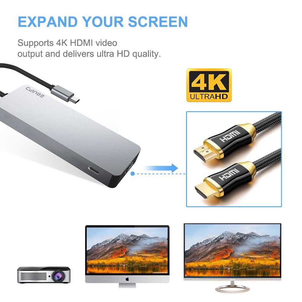EXPAND YOUR SCREEN

Supports 4K HDMI video output and delivers ultra HD quality.

4K ULTRAHD