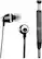 Front Standard. Klipsch - Image S4A Earbud Headphones - Black.