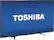 Angle. Toshiba - 55" Class (54.6" Diag.) - LED - 2160p - with Chromecast Built-in - 4K Ultra HD TV.