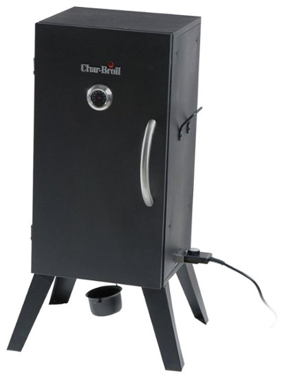 Char-Broil - Electric Vertical Smoker - Black - Larger Front