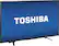 Angle. Toshiba - 49" Class (48.5" Diag.) - LED - 2160p - with Chromecast Built-in - 4K Ultra HD TV - Black.