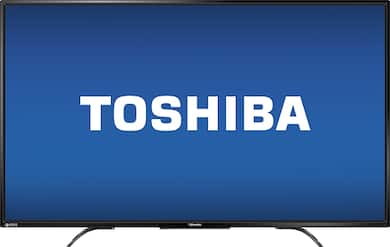Toshiba - 49" Class (48.5" Diag.) - LED - 2160p - Google Cast - 4K Ultra HD TV - Black - Larger Front