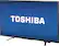 Left. Toshiba - 49" Class (48.5" Diag.) - LED - 2160p - with Chromecast Built-in - 4K Ultra HD TV - Black.