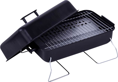 Angle View: Char-Broil - Tabletop Charcoal Grill - Black
