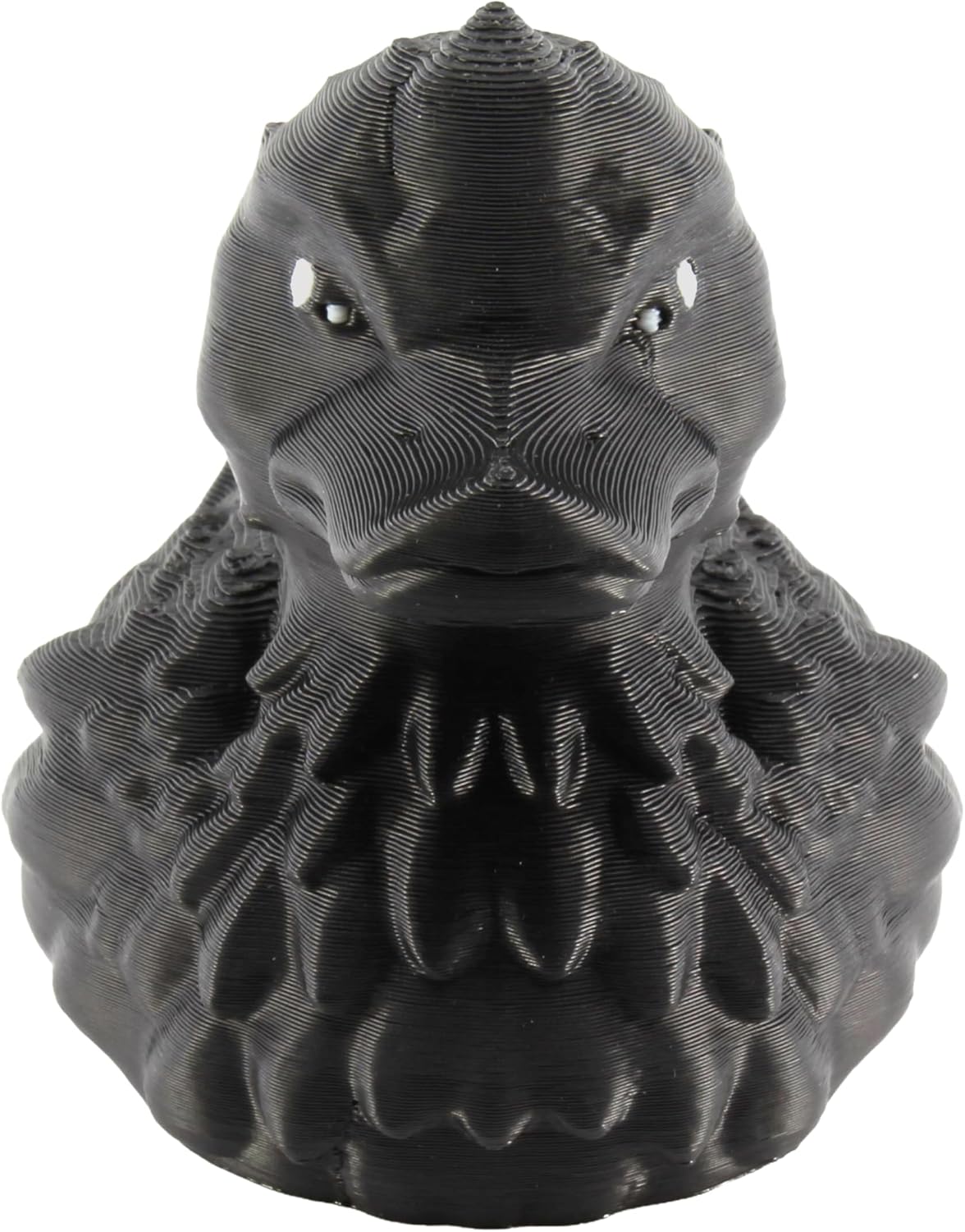 Angle. JuzToys - Raven Duck Figurine, Duck for 4x4 Ducking, Fun Car Dashboard Accessory, Unique Raven Gifts, Ducks for Cars by PowerTRC - Black.