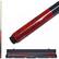 Alt View Standard 20. Trademark - Red Marble Graphite Pool Cue - Red.