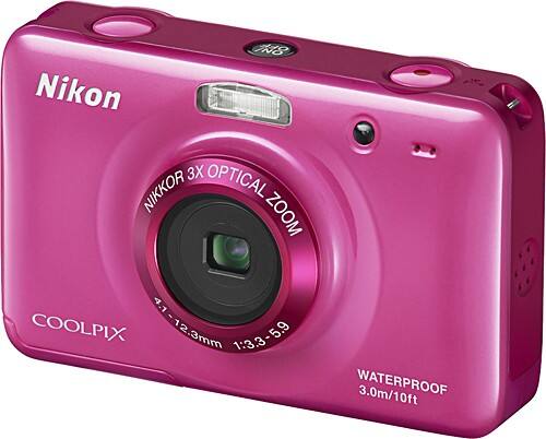 Best Buy: Nikon Coolpix 10.1 Megapixel Compact Camera Pink 26318