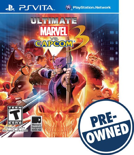  Ultimate Marvel vs. Capcom 3 — PRE-OWNED - PS Vita