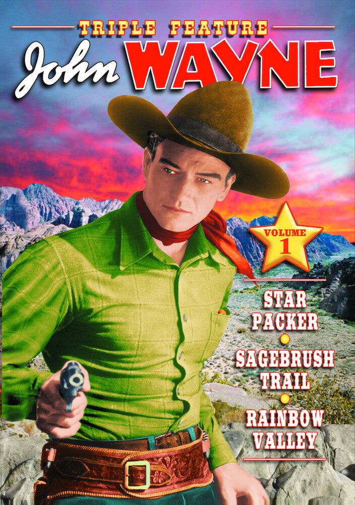 Front. John Wayne Triple Feature, Volume 1 (Star Packer / Sag - DVD.