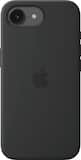 Apple - iPhone 17e Silicone Case with MagSafe - Black