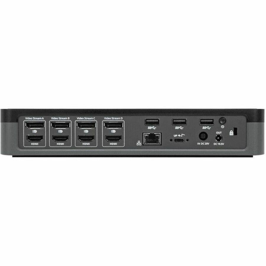 Video Stream A Video Stream B Video Stream C Video Stream D

ID 1D 110 S SS UP 4 SS U OUT

HDMI HDMI HDMI HDMI

IN DC20V DC19.5V