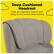 Alt View 13. Serta - Executive Office Ergonomic Chair with Layered Body Pillows - Glacial Gray - Silver.
