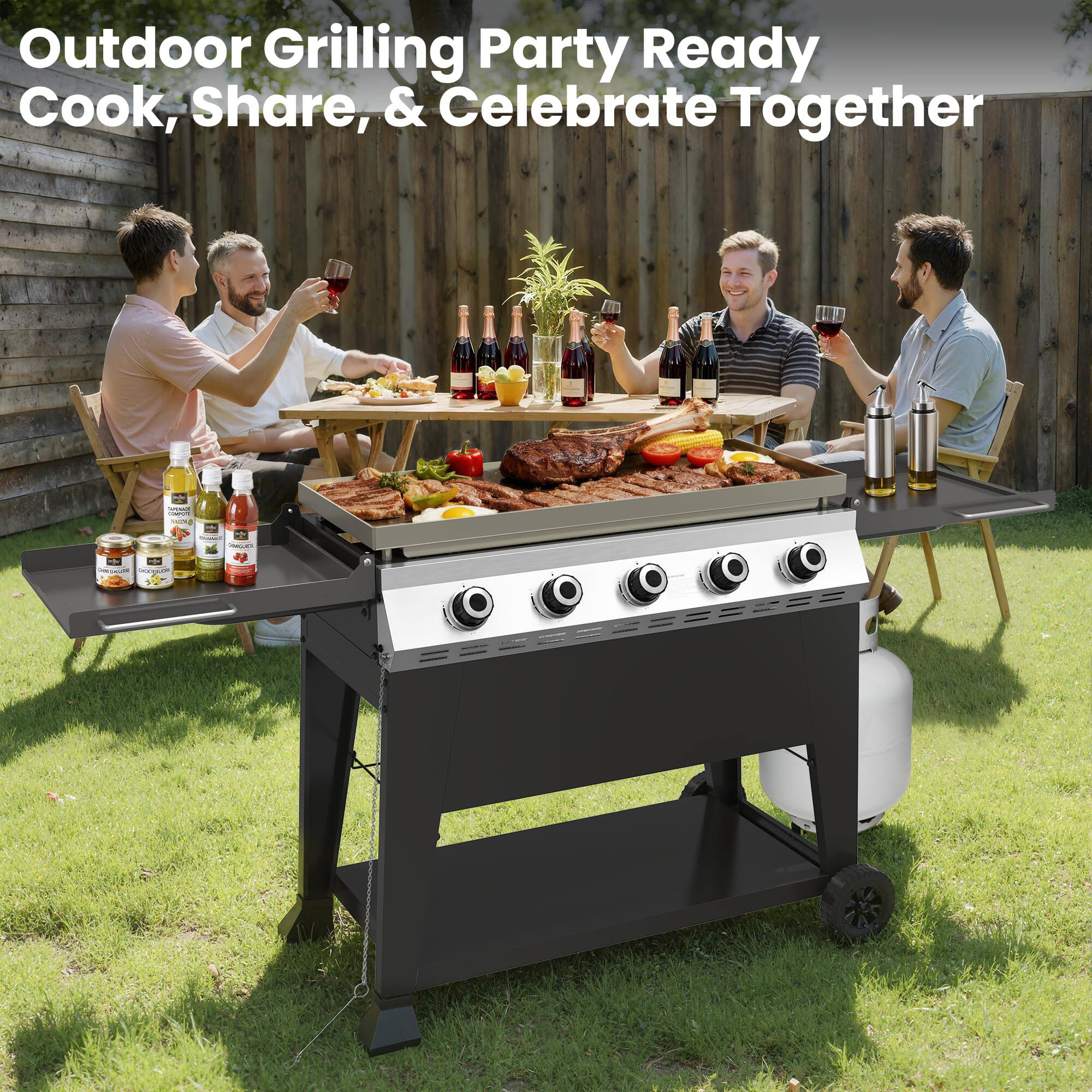 Outdoor Grilling Party Ready  
Cook, Share, & Celebrate Together