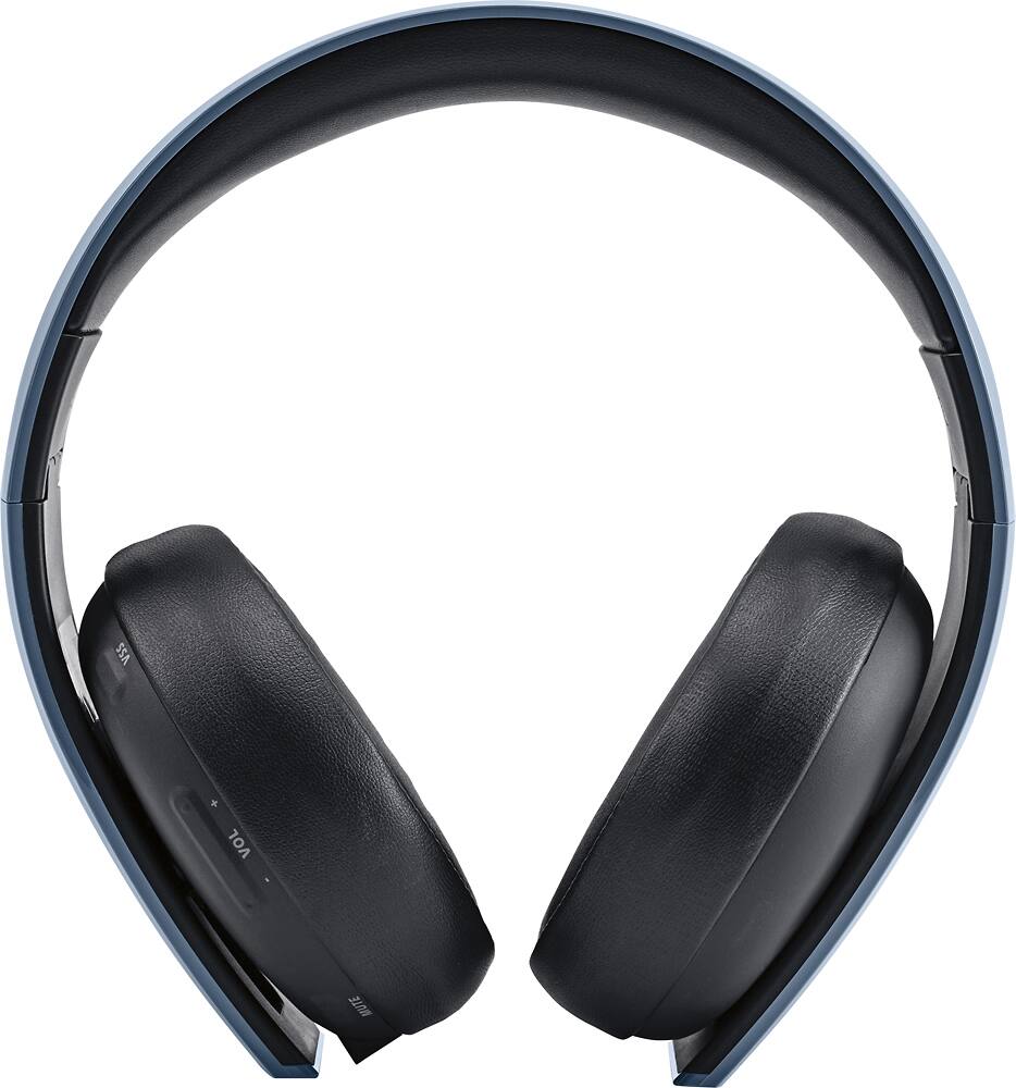 Alt View 11. Sony - Uncharted 4 Limited Edition Gold Wireless 7.1 Headset - Gray Blue.