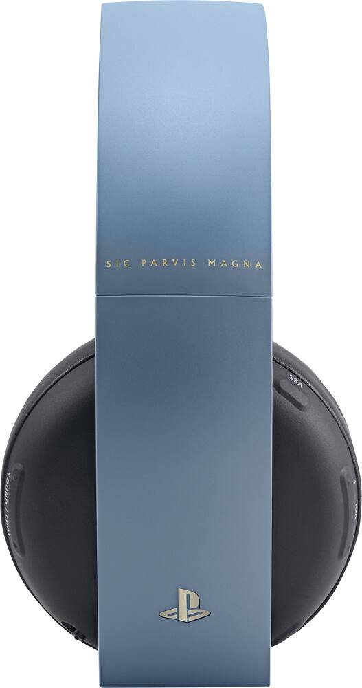 Alt View 12. Sony - Uncharted 4 Limited Edition Gold Wireless 7.1 Headset - Gray Blue.