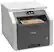 Alt View 12. Brother - HL-3180CDW Wireless Color All-In-One Laser Printer - White/Gray.