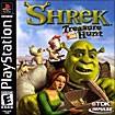 Front Detail. Shrek: Treasure Hunt - PlayStation (PS one).