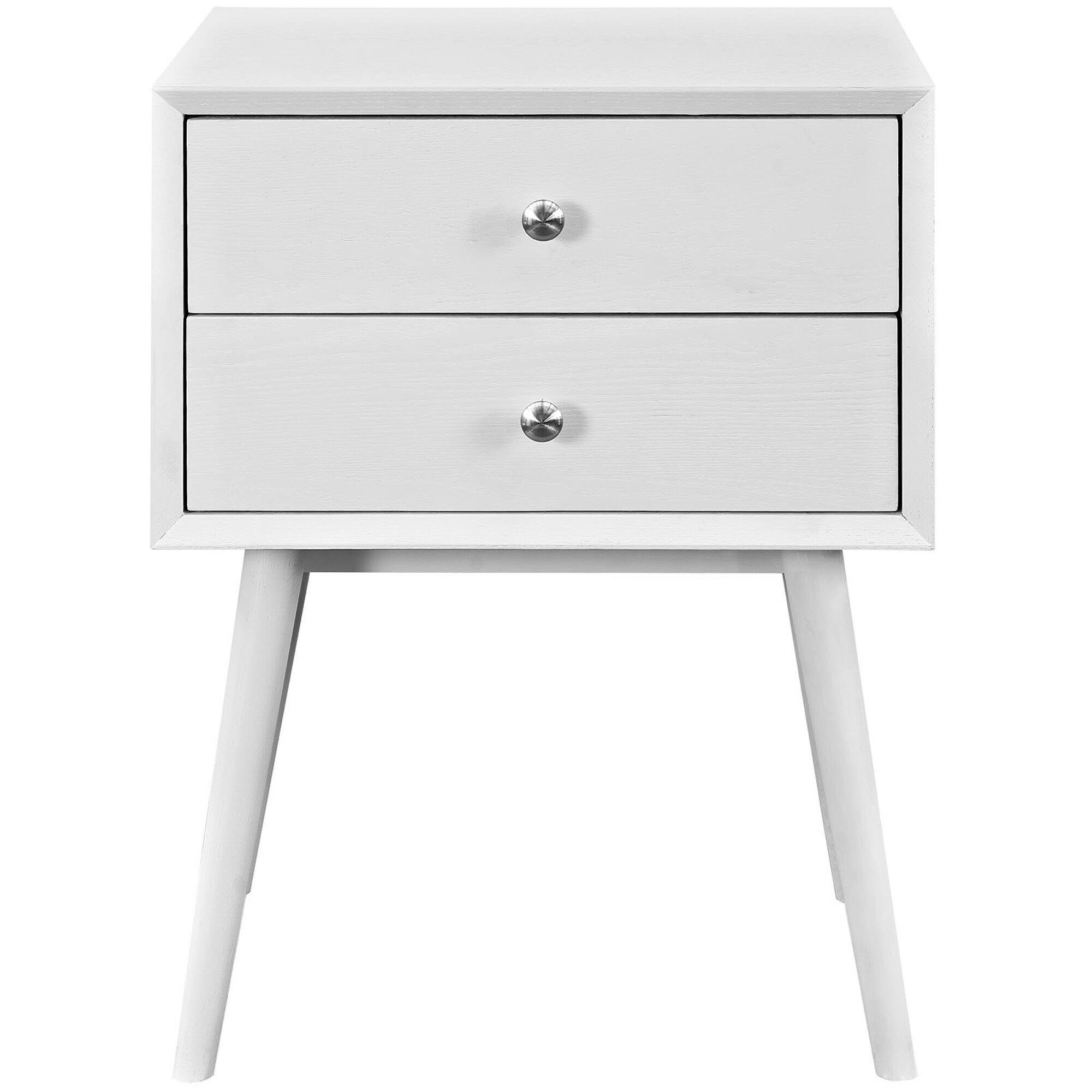 Back. Modway - Dispatch Nightstand by Modway - White.
