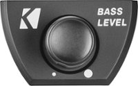 Front Zoom. KICKER - CXARC Amplifier Remote Bass Control - Black.