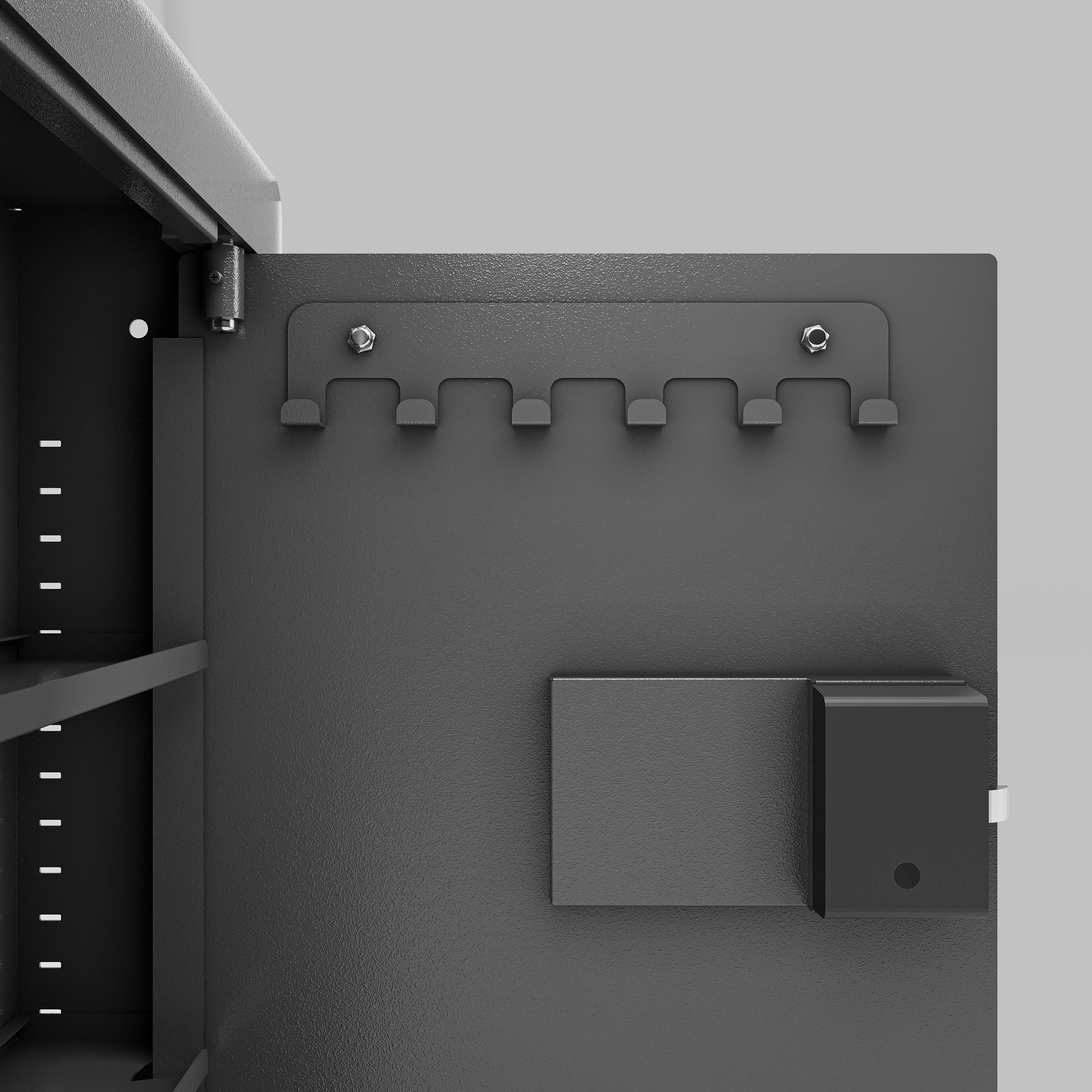 Alt View 1. Lycvki - Hidden In-Wall Electronic Wall Safe with Keypad Lock for Home or Business.