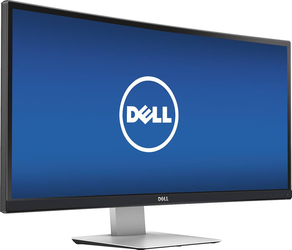 Dell Ultrasharp Ips Led Curved Hd Ultrawide Monitor Black U W Best Buy