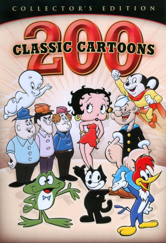  200 Classic Cartoons [4 Discs] [DVD]