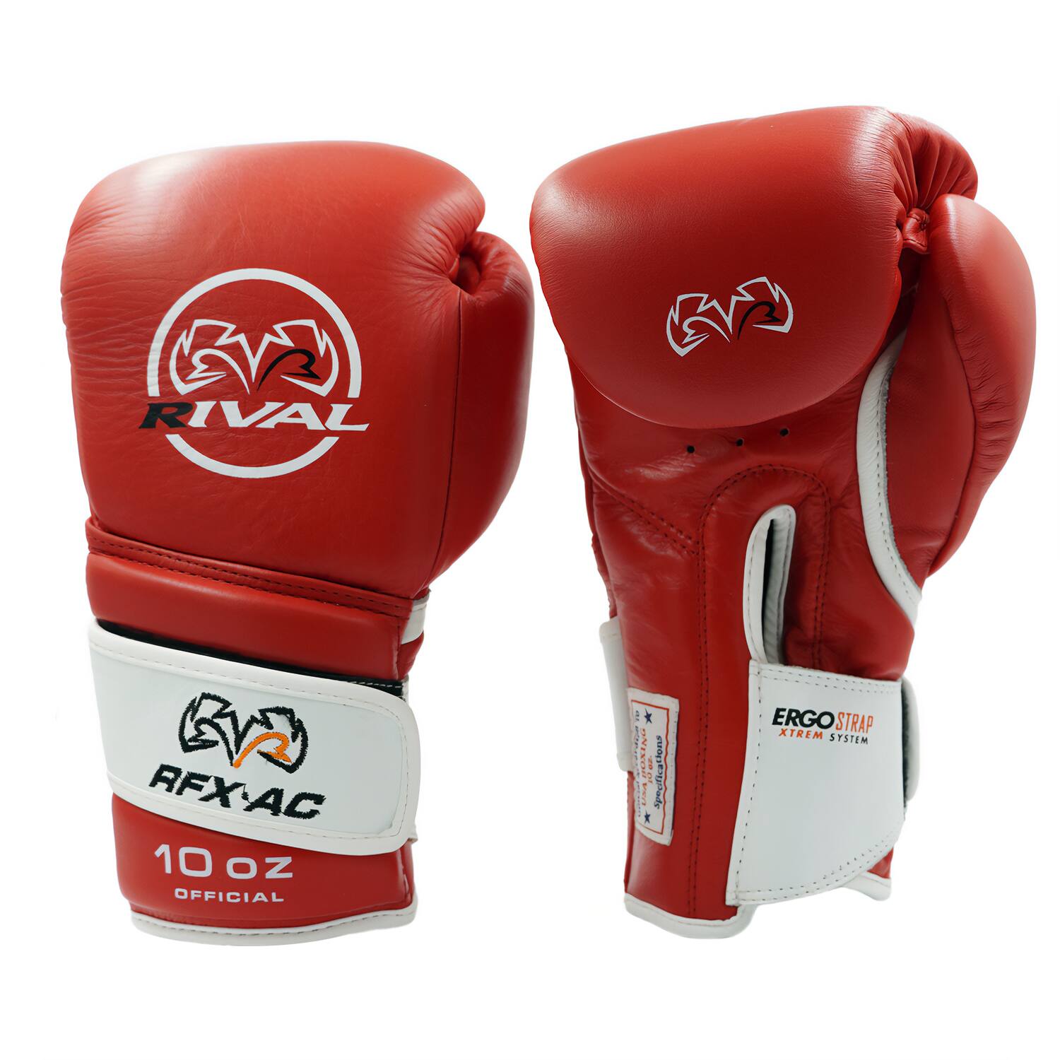 RIVAL (VD RFXAC 10 OZ OFFICIAL)  
Specifications:  
ERGO STRAP XTREM SYSTEM