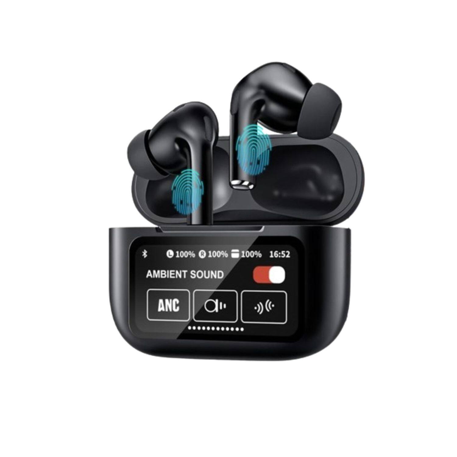 L 100% R 100% 100% 16:52 AMBIENT SOUND ANC