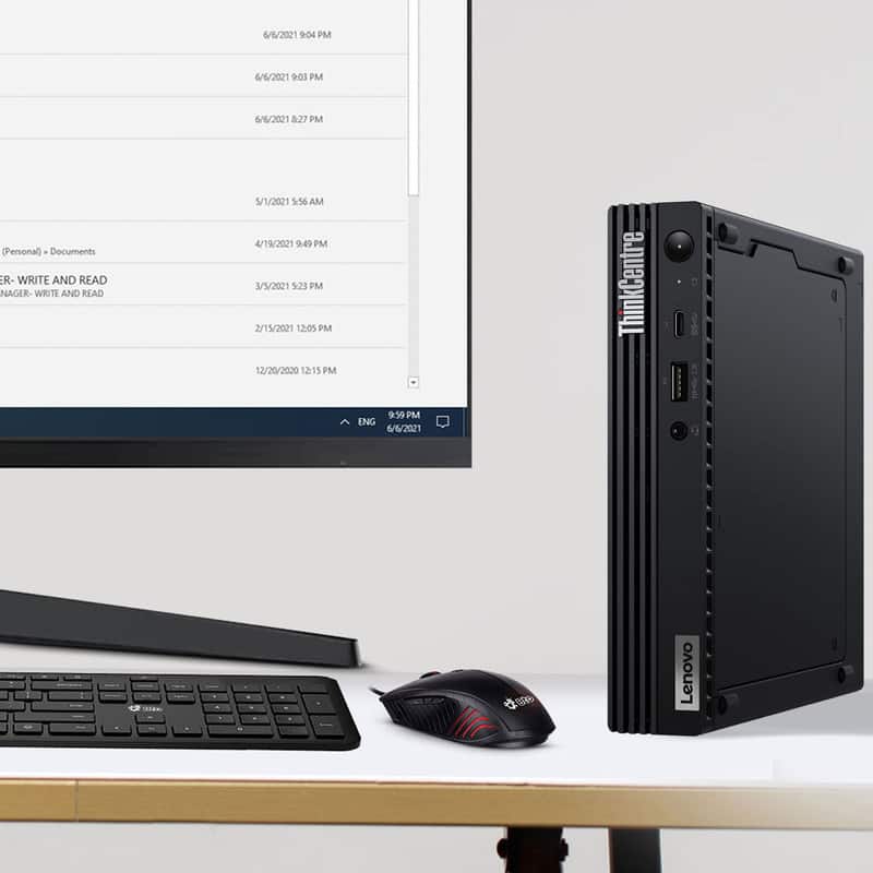 Lenovo Refurbished Excellent ThinkCentre M80q Tiny Desktop