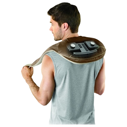 Back & Shoulder Percussion Massager with Heat