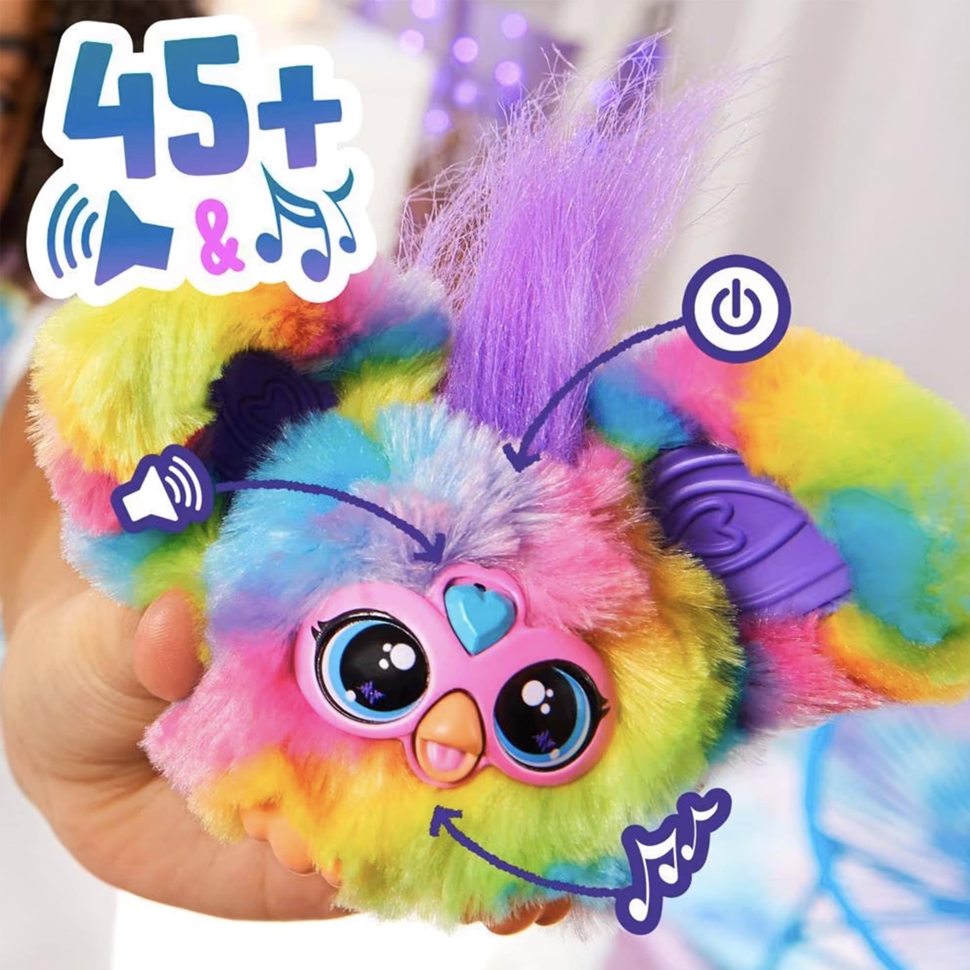 Alt View 2. Hasbro - Furby Furblets Electronic Plush | Ray-Vee - Multi.