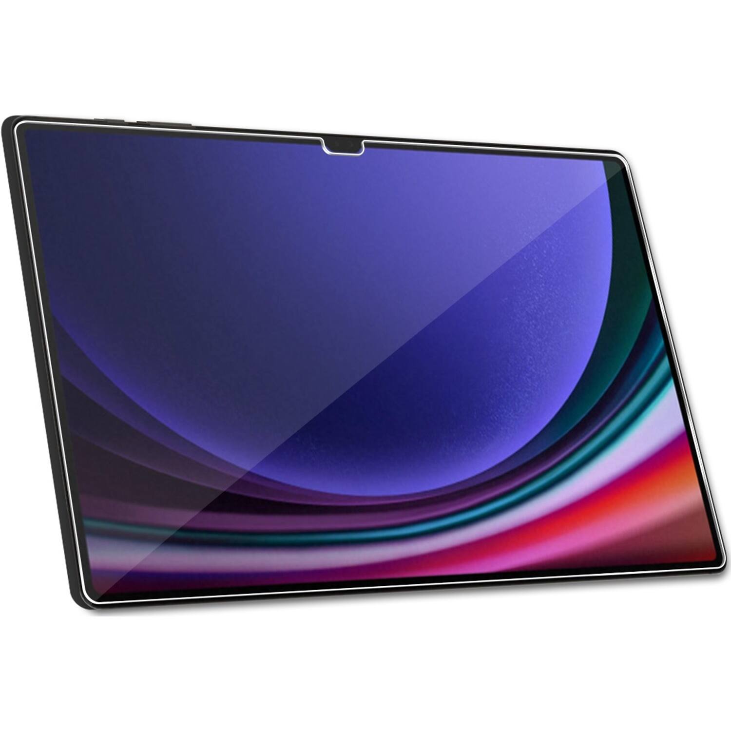 Alt View 11. SaharaCase - ZeroDamage Ultra Strong Tempered Glass Screen Protector for Samsung Galaxy Tab S10+, Tab S9+, and Tab S9 FE+ - Clear.