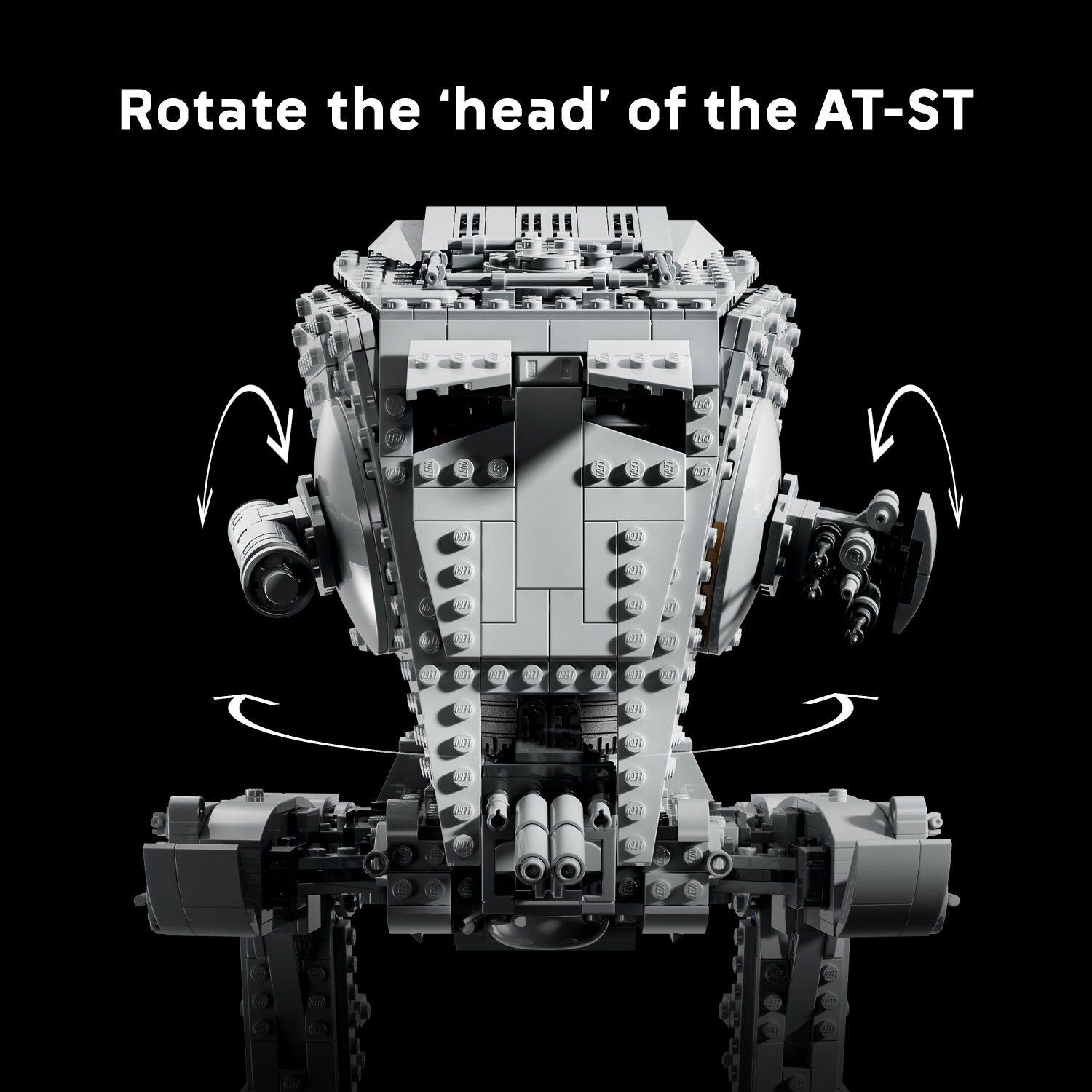 Rotate the 'head' of the AT-ST