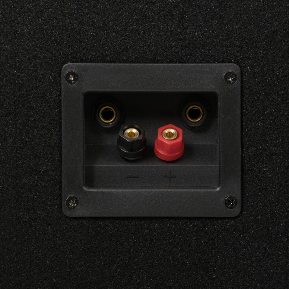 Alt View 3. Acoustic Audio by Goldwood - PA-365X Passive 6.5" DJ Speakers PA Karaoke 3-Way Studio Home Audio - Black.