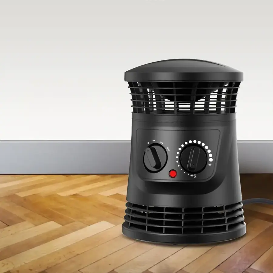 Alt View 15. Lifesmart - 360 Surround Ceramic Heater - Black.