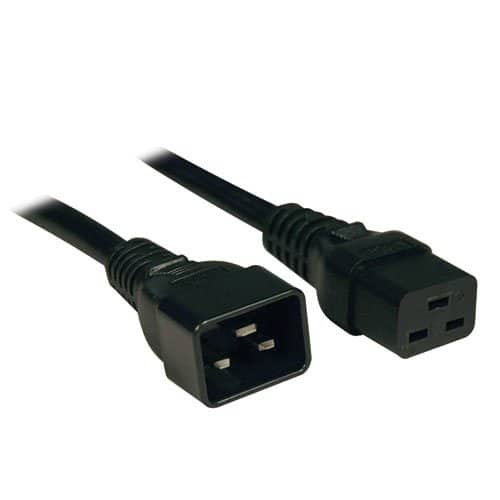 Tripp Lite - Power Extension Cord 15A 14 AWG IEC 320 C19-C20 3ft