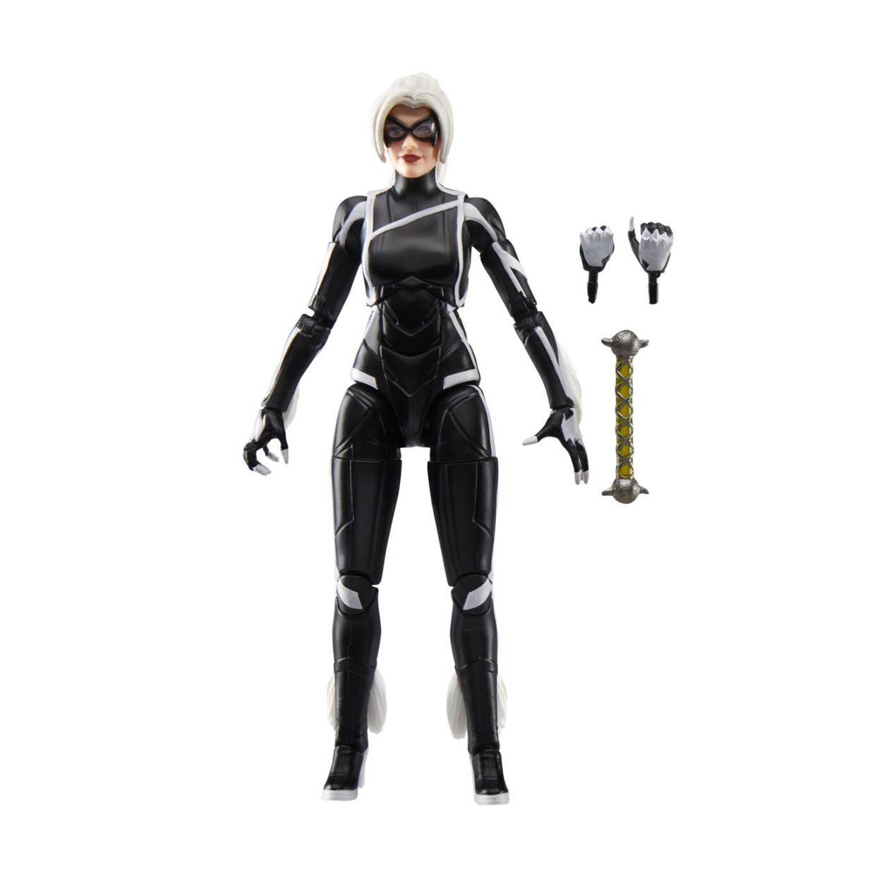 Angle. Hasbro - Hasbro Collectibles - Spider-Man 2 - Marvel Legends Gamerverse - Black Cat Felicia Hardy Action Figure  - COLLECTABLES - Multicolor.