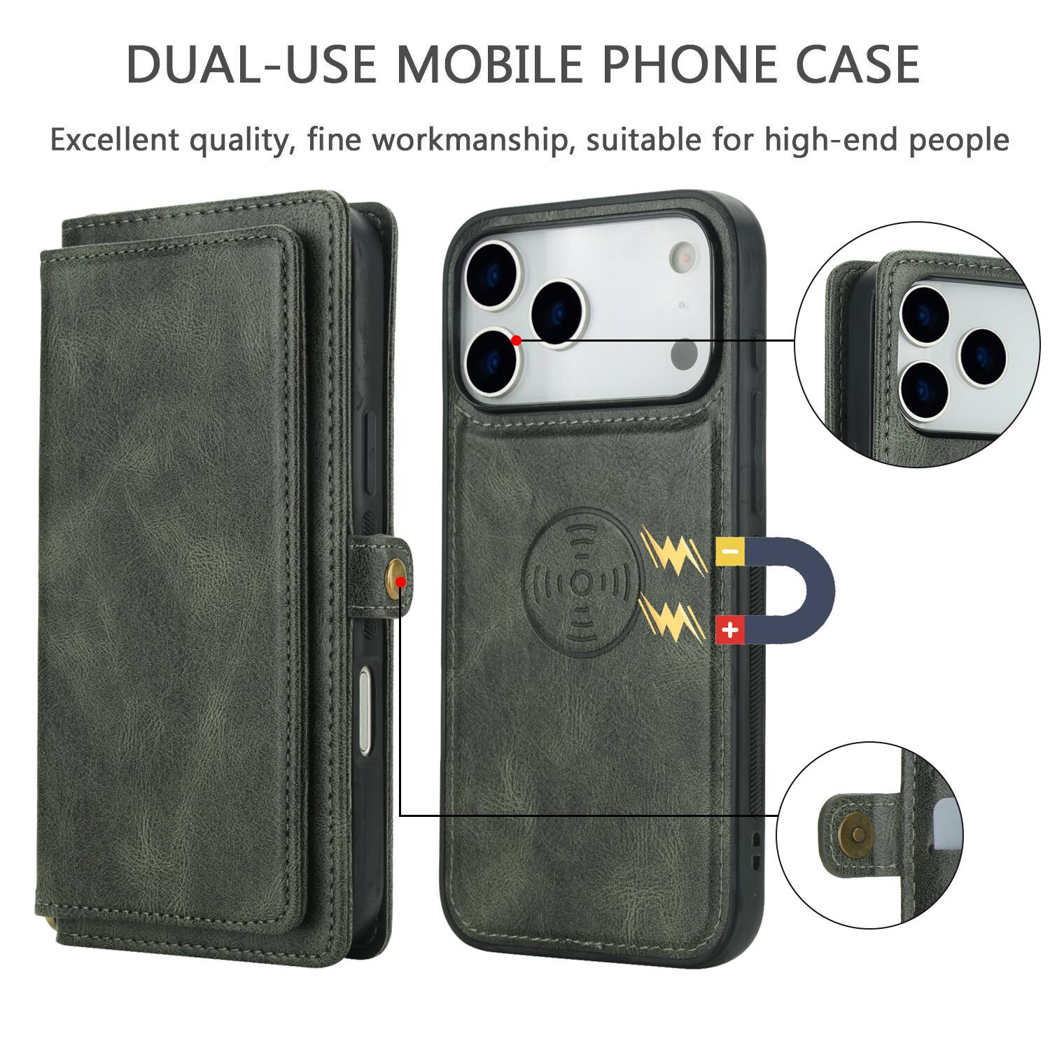 DUAL-USE MOBILE PHONE CASE

Excellent quality, fine workmanship, suitable for high-end people