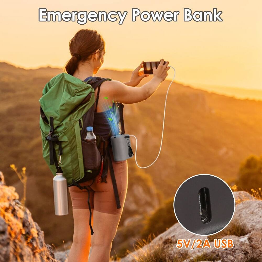 Emergency Power Bank  
5V/2A USB