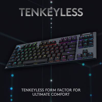 Logitech G915 LIGHTSPEED TKL Wireless Mechanical GL Tactile Switch Logitech G915 LIGHTSPEED TKL Wireless Mechanical GL Tactile Switch