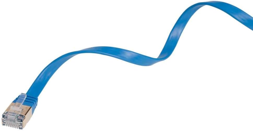 Back. Cables Direct Online - Cat7 S/FTP Copper Ethernet Cable 10Gbps 600MHz Shielded RJ45 Ultra Slim LAN Networking Patch Cord, 50ft - Blue.