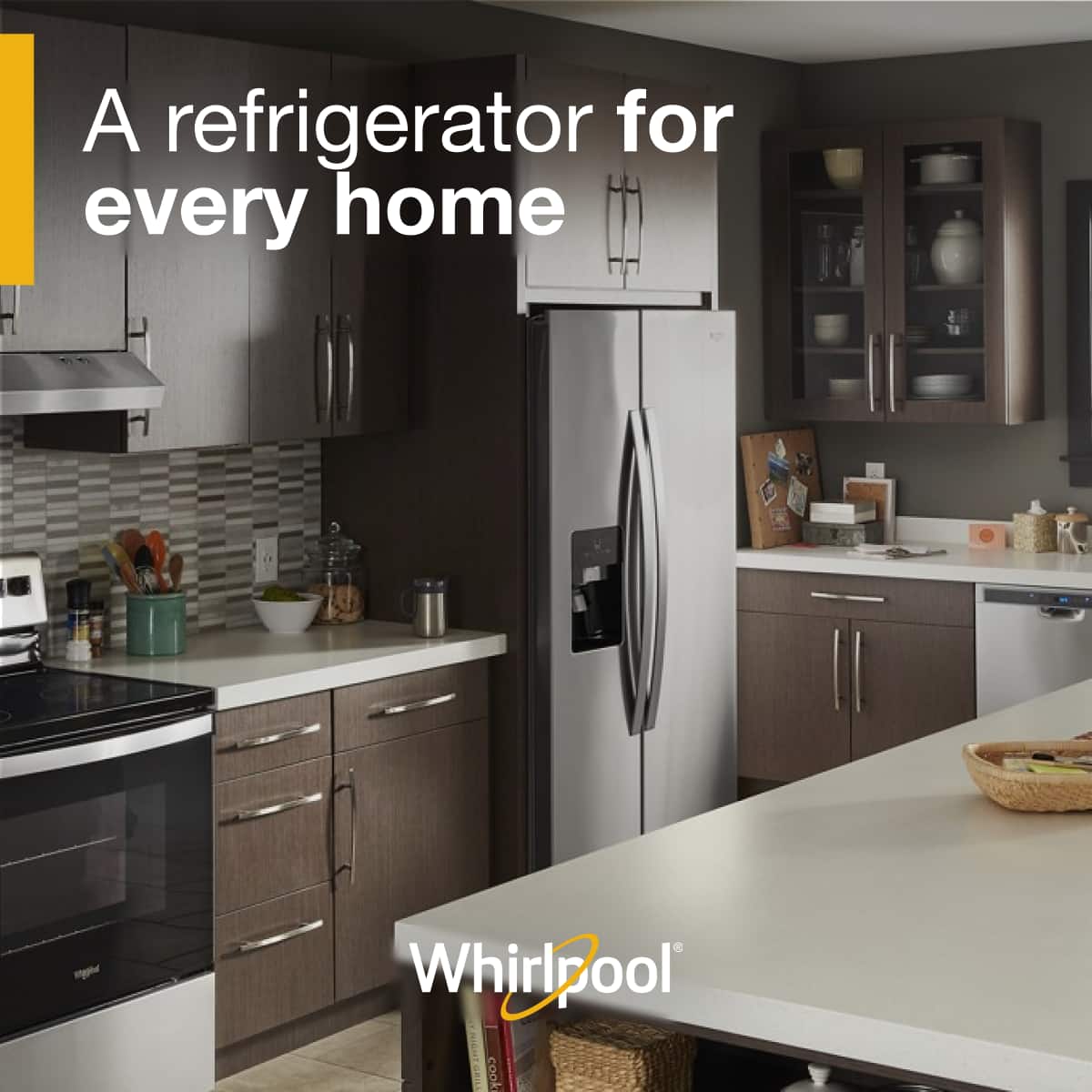 A refrigerator for every home
Whirlpool