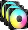 CORSAIR - RS120 ARGB 120mm PWM Case Fans (3-pack) - Black