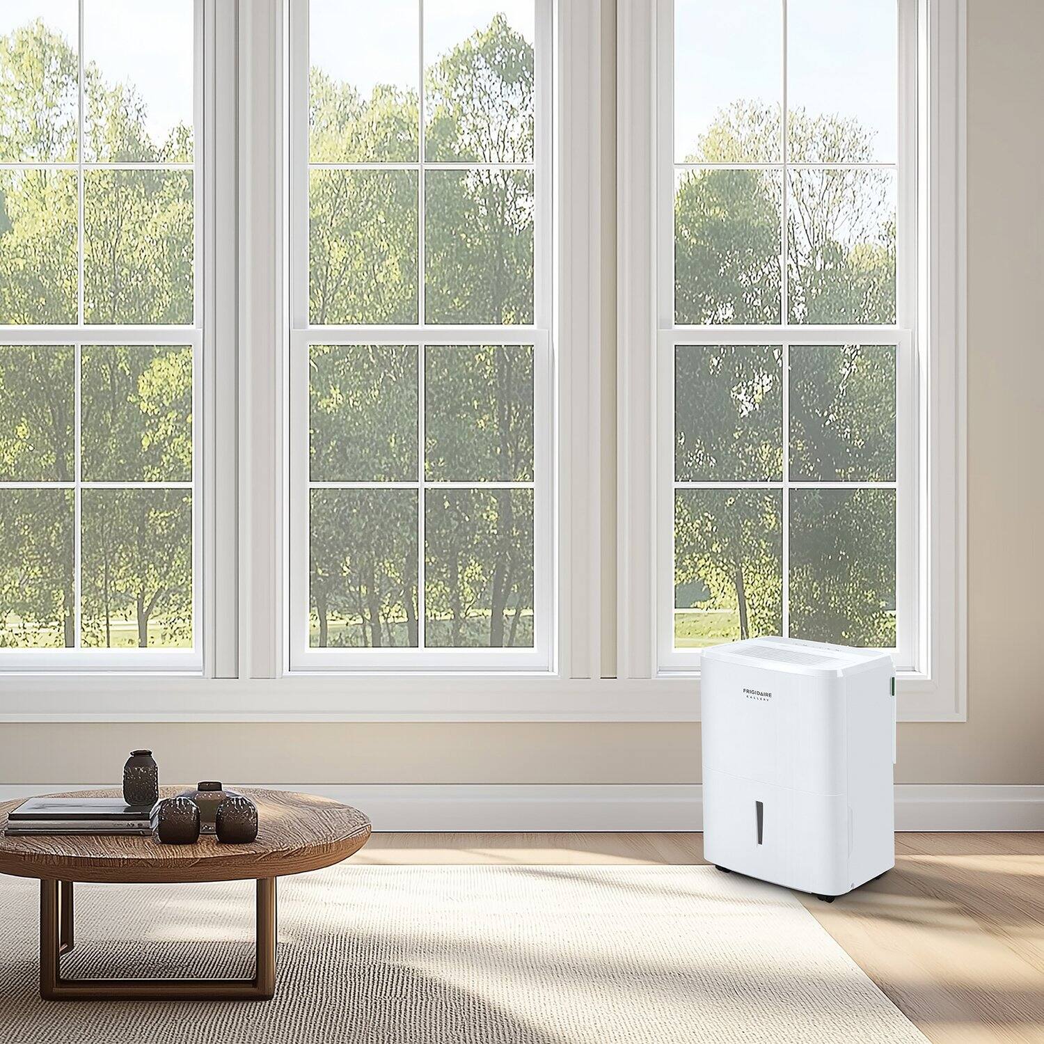 Alt View 23. Frigidaire - Frigidaire 50 Pint Smart Dehumidifier - White.