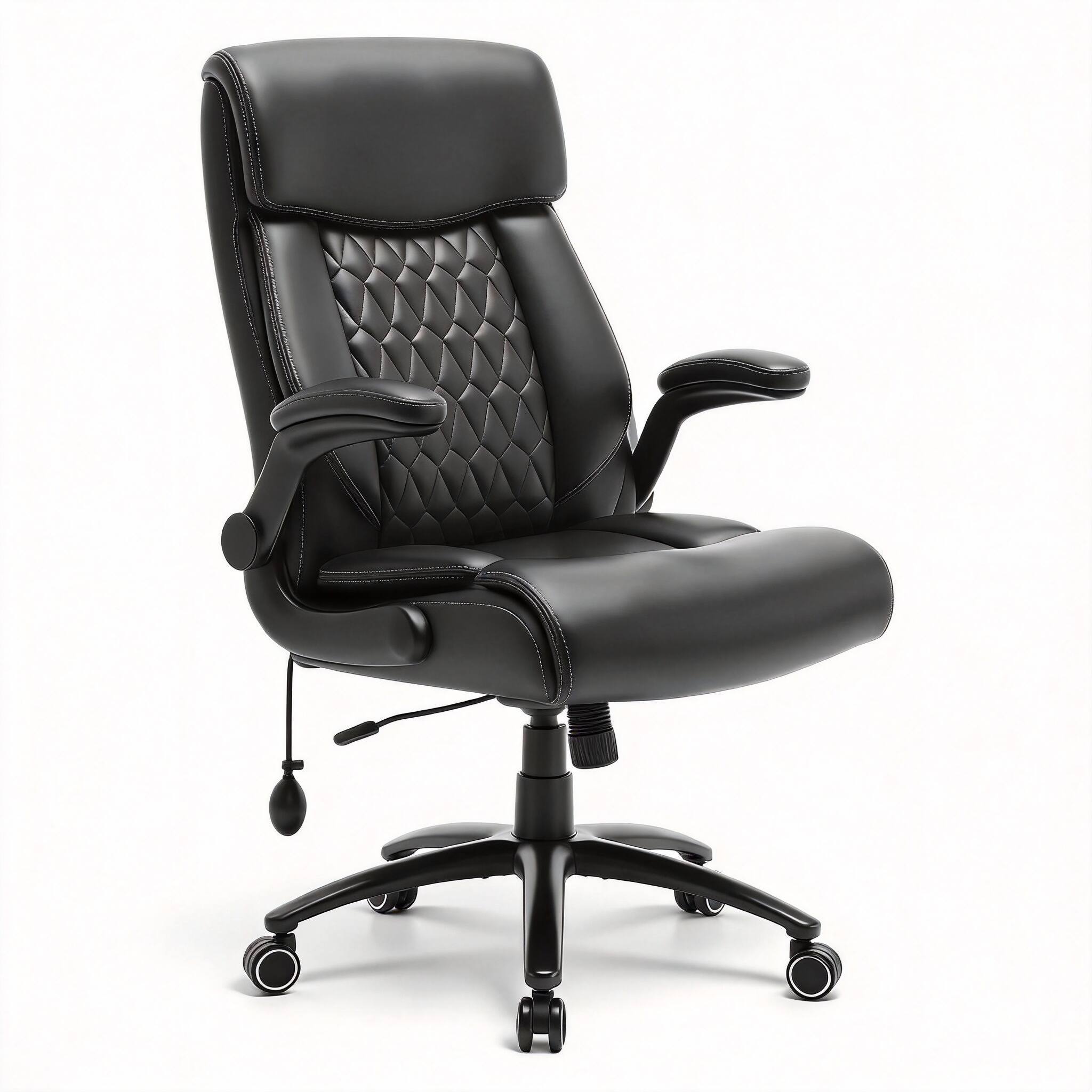 Black 500lbs Big Tall Office Chair