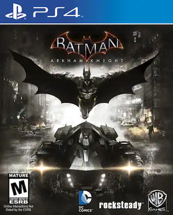Front. WB Games - Batman: Arkham Knight. - M (Mature 17+)