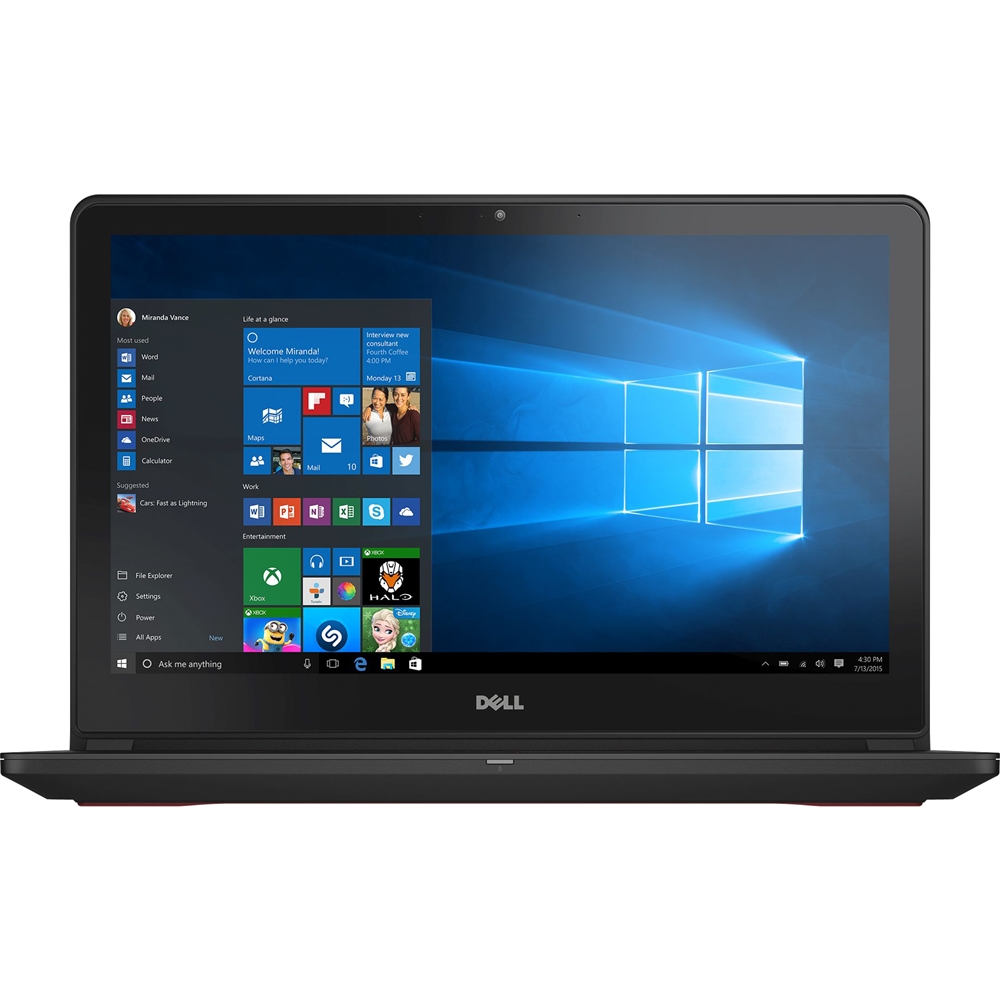 Dell Inspiron 7559 Laptop Intel Core i7 8GB Memory 1TB+8GB Hybrid Hard  Drive Black I75592512BLK - Best Buy