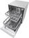 Alt View 13. LG - 24" Top Control Smart Wi-Fi Enabled Dishwasher with QuadWash and Stainless Steel Tub.