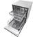 Alt View 12. LG - 24" Front-Control Built-In Dishwasher with Stainless Steel Tub, QuadWash, 48 dBa - Black.